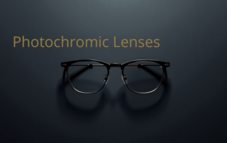 Modern eyeglasses with photochromic light-adaptive lenses that darken in sunlight, photochromic lenses guide Bangladesh