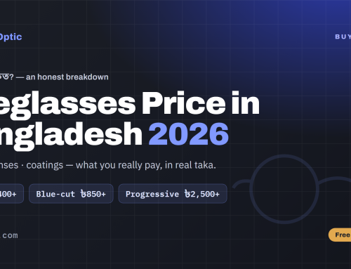 Eyeglasses Price in Bangladesh (2026): The Honest Guide